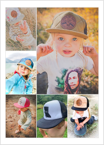 ROCK ME BABY - KIDS SUMMER TRUCKER HATS