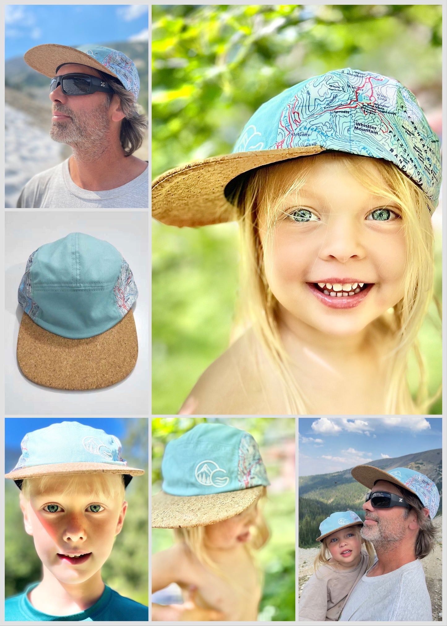 SEA TO SKY 5 PANEL HAT - KIDS-