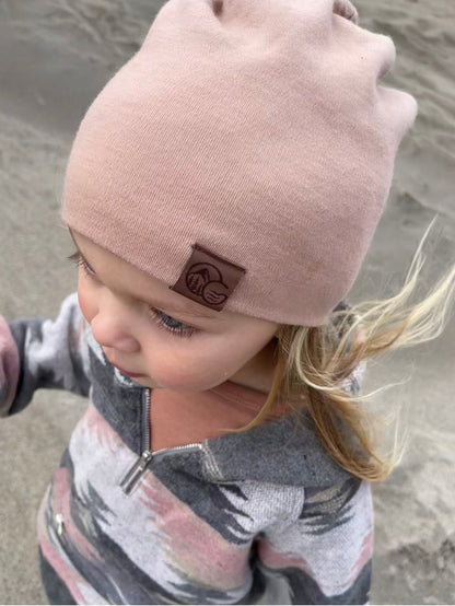 100% MERINO TOQUE/BEENIE - CHILCOTIN SANDS - KIDS